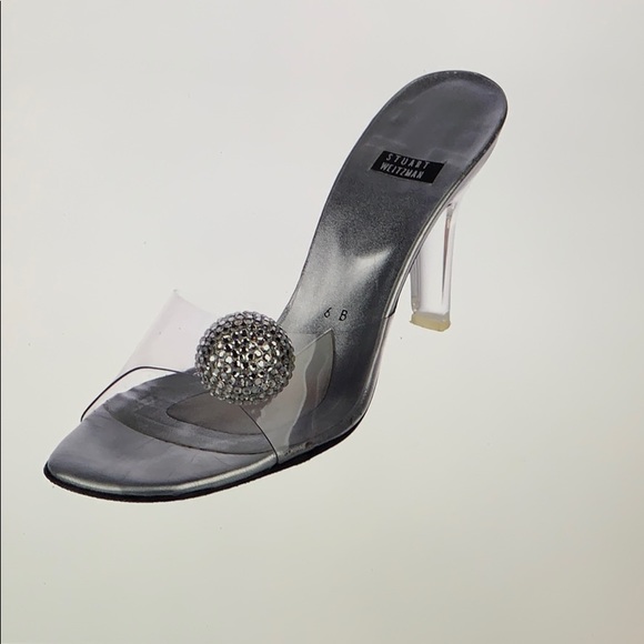 STUART WEITZMAN PVC Slide Sandals - Picture 2 of 5